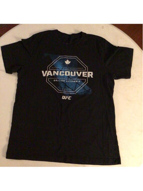 Large Men's UFC Vancouver T-Shirt Large Black